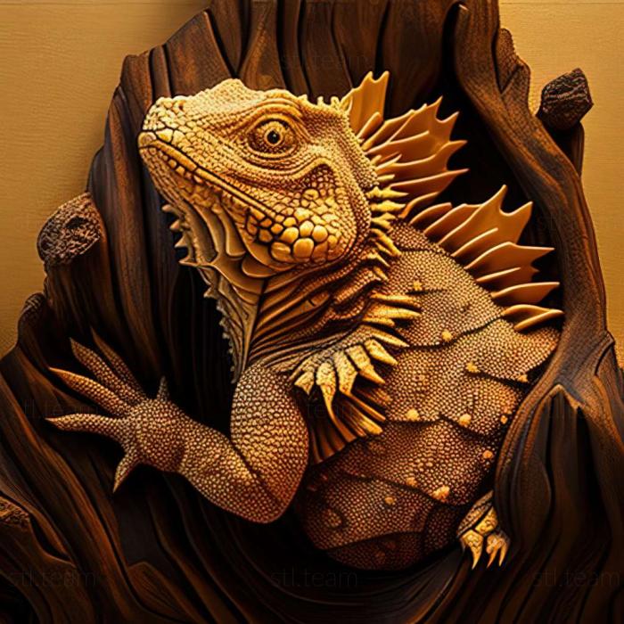 3D модель Uromastyx princeps (STL)